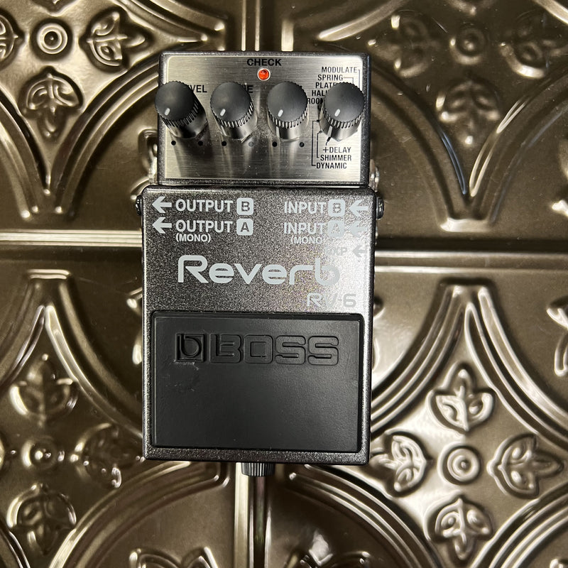 Used Boss RV-6 Reverb (w/ Box)