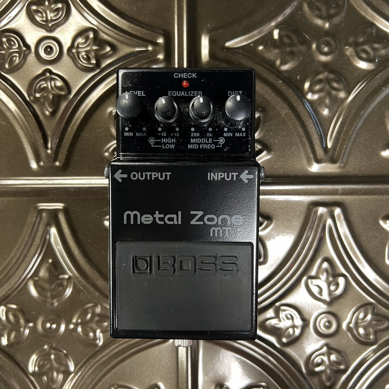 Boss MT-2-3A Anniversary Metal Zone Guitar Distortion Pedal