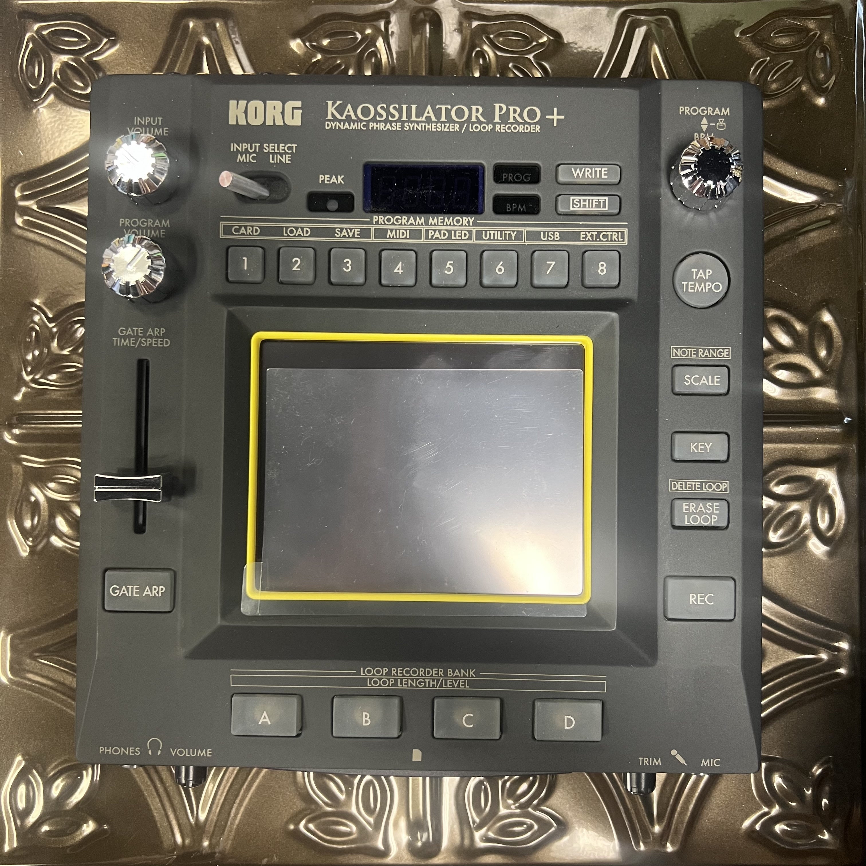 Used Korg Kaossilator Pro + - Dynamic Phrase Synthesizer/Loop Recorder