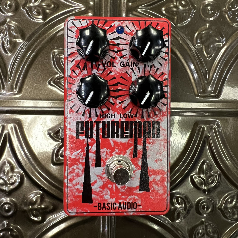 Used Basic Audio Futureman Overdrive/Fuzz - Red