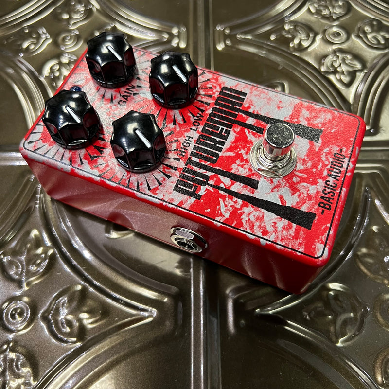 Used Basic Audio Futureman Overdrive/Fuzz - Red