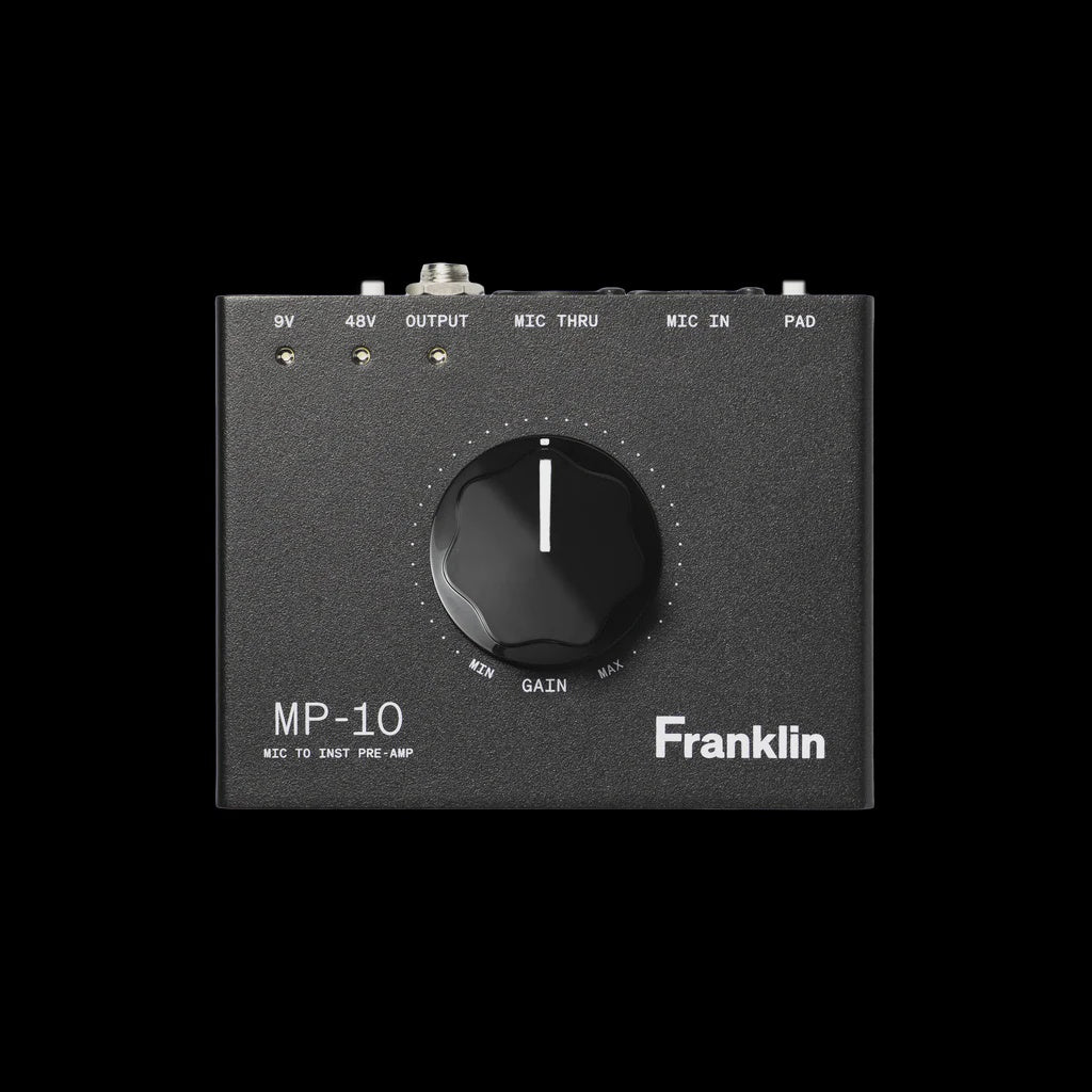 Franklin Audio MP-10 Mic to Instrument Pre-Amp