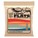 Ernie Ball 5-string Stainless Steel Flatwound Electric Bass Strings 45-130 Gauge