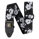 Ernie Ball Classic Jacquard Guitar Strap/Bass Strap - Vanilla Rose