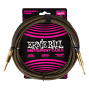 Ernie Ball P06428 Braided Instrument Cable Straight/Straight 10ft - Pay Dirt
