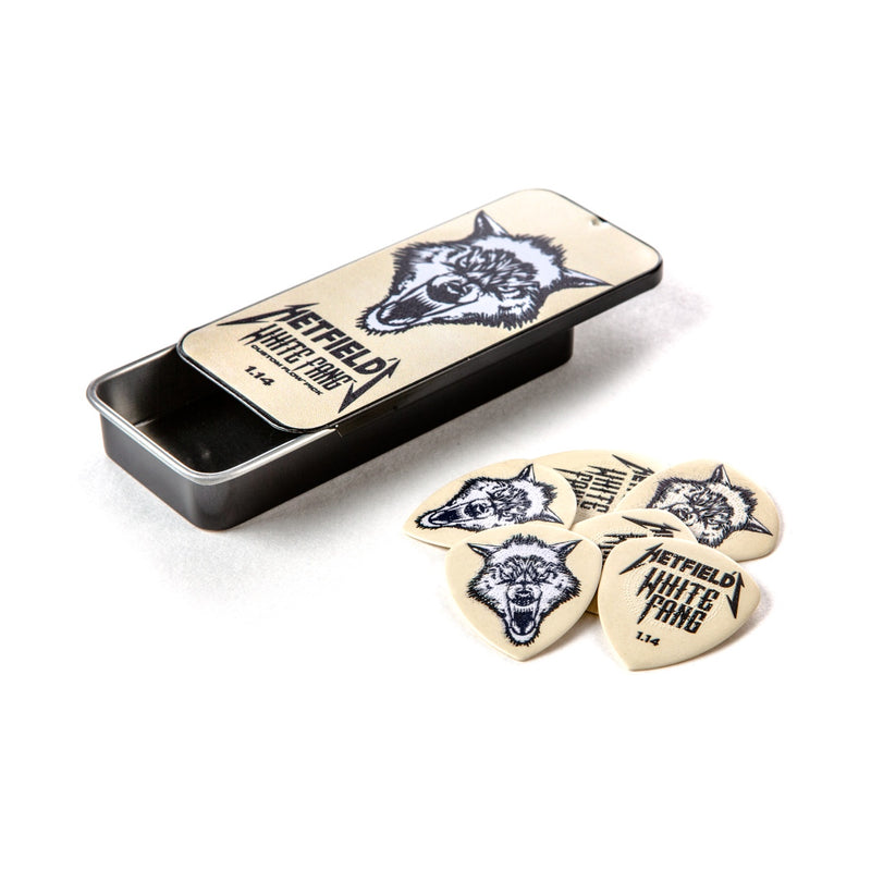 Dunlop James Hetfield White Fang Pick Tin 1.14mm