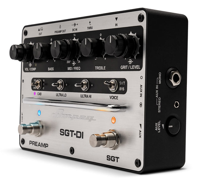 ampeg sgt-di pedal Ampeg SGT-DI Bass Preamp Pedal and DI