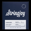 Stringjoy Signatures 10-23 - 5 String Nickel Wound Banjo Strings