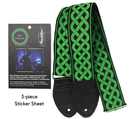 Souldier Jake Cinninger Signature Celtic Knot Kelly Green Strap