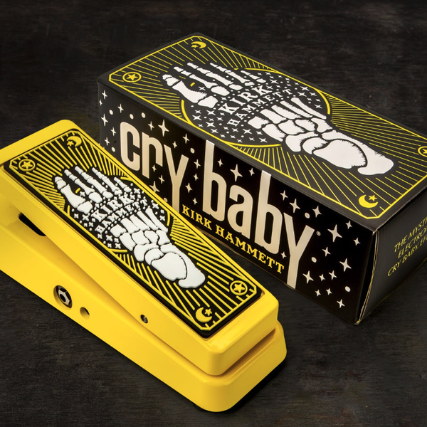 Kirk Hammett Cry Baby Wah Yellow Sparkle Special Edition Kirk Hammett Cry Baby Wah Yellow Sparkle Special Edition