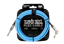 Ernie Ball Flex Instrument Cable Straight/Right 10ft Blue