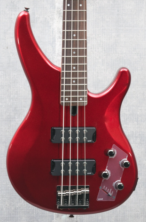 Yamaha TRBX304 CAR Bass Candy Apple Red