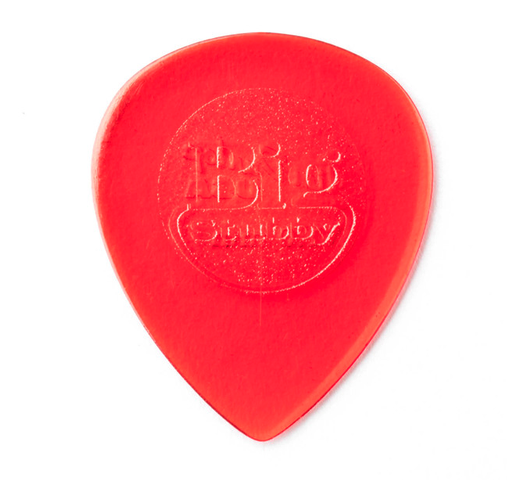 Dunlop Big Stubby 1.0MM Red 2 Pieces