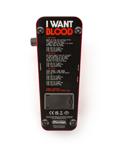 1028-Dunlop Jerry Cantrell I Want Blood Cry Baby Wah