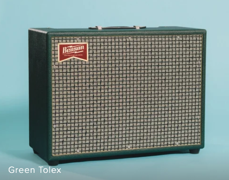 Benson Amps Redland 15 Reverb 1x12 Combo - Green Tolex w/ Checkered Grille