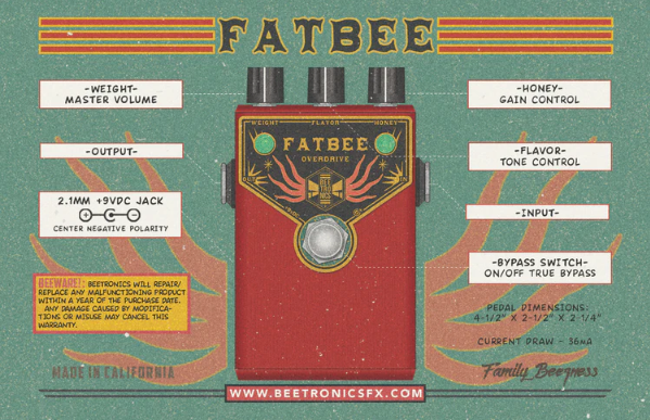 Used Beetronix Fatbee Overdrive