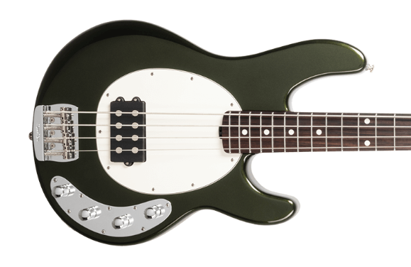 Ernie Ball StingRay Special H Fallout Green