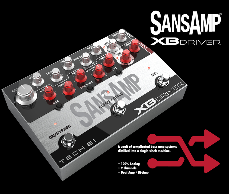 Tech 21 SansAmp Bass XB Driver