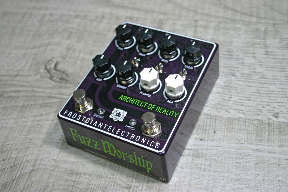 Frost Giant Electronics Architect of Reality Dual Channel Preamp Purple