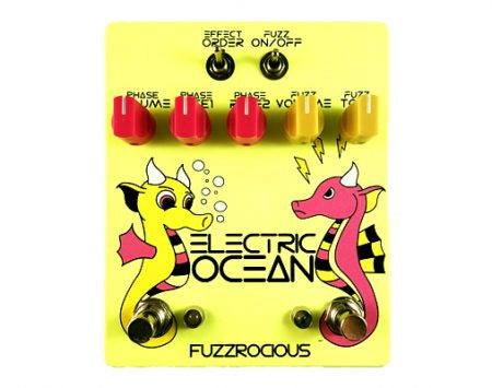 Fuzzrocious Pedals Electric Ocean Fuzz-Phaser