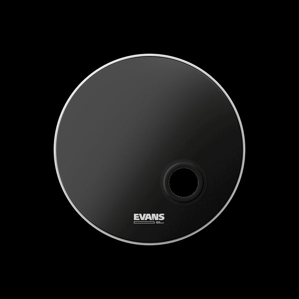 Evans 22" EMAD Rersonant Black Bass Head