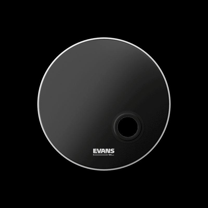 Evans 22" EMAD Rersonant Black Bass Head