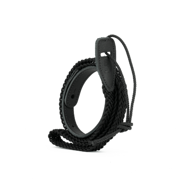 D'Addario Mandolin Strap Braided Black