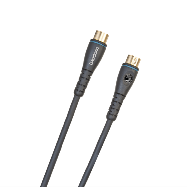 D'Addario Custom Series MIDI Cable, 10 feet
