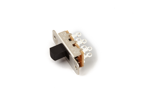 Fender Jaguar/Jazzmaster Slide Switch, DPDT, Black