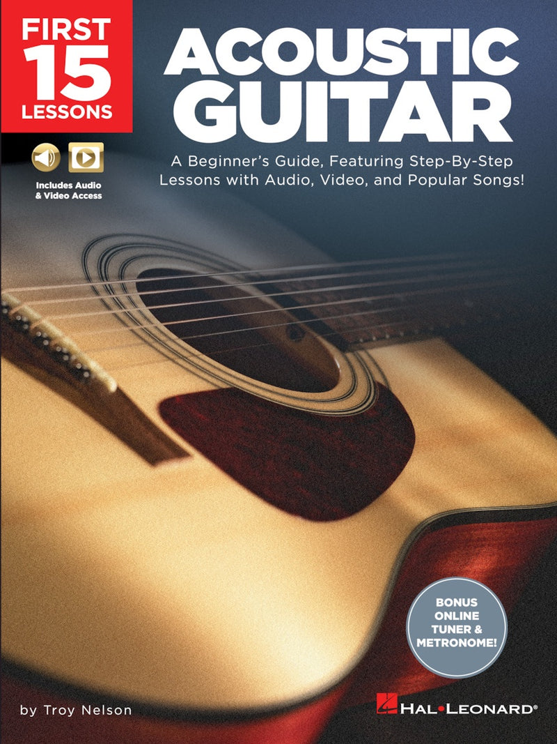 First 15 Lessons – Acoustic Guitar