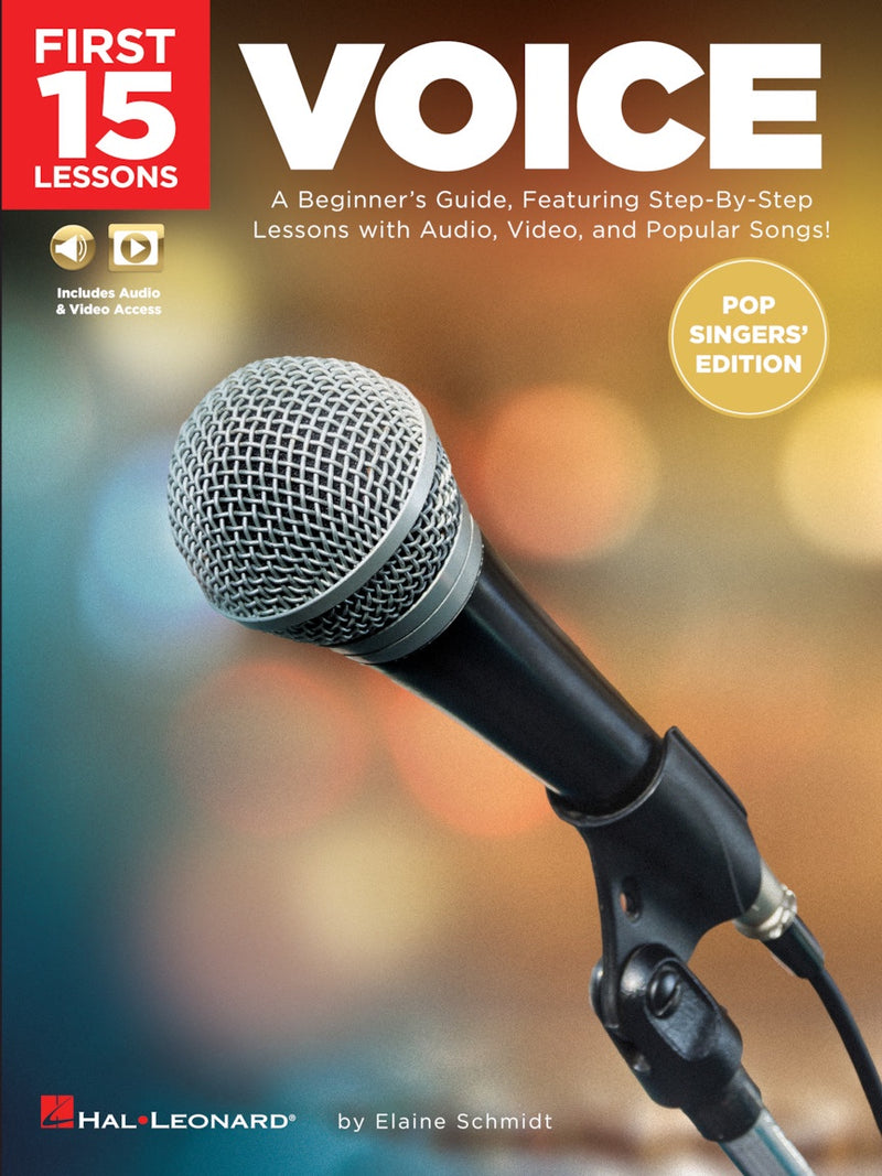 First 15 Lessons – Voice (Pop Singers' Edition)