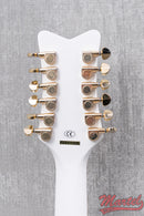 Gretsch G5022CWFE-12 Rancher Falcon Jumbo 12-String Cutaway, White