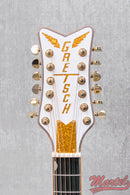 Gretsch G5022CWFE-12 Rancher Falcon Jumbo 12-String Cutaway, White