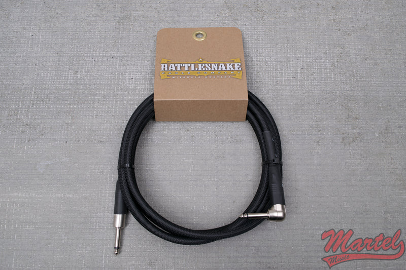 Rattlesnake Cable 10' Standard in Black Mixed Ends