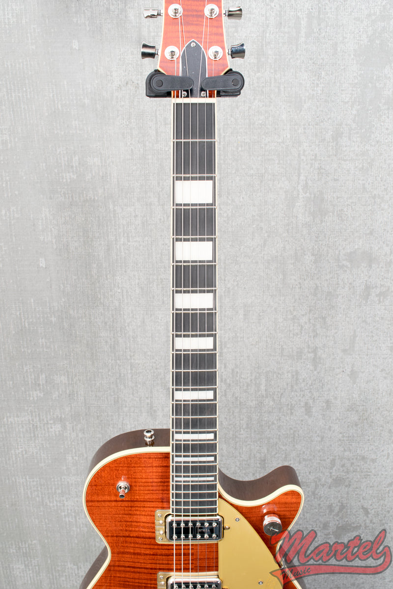 Gretsch G6228FM Players Edition Jet, Flame Maple - Bourbon Stain B-Stock