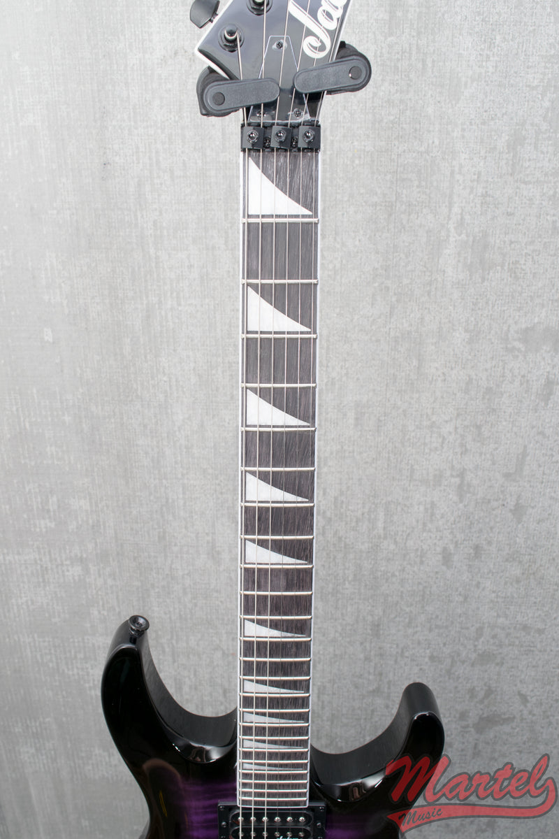 Jackson JS Series Dinky Arch Top JS32Q DKA  Transparent Purple Burst