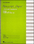 Standard Wirebound Manuscript Paper (Green Cover)