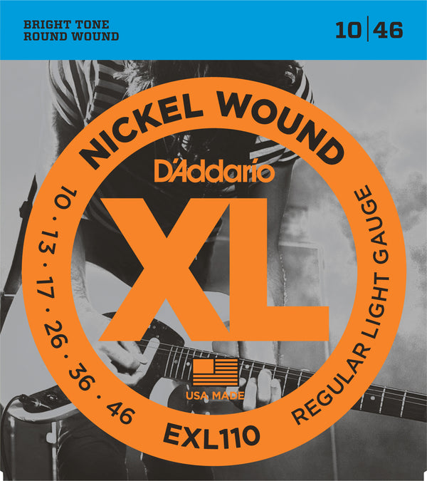 D'addario EXL110 Nickel Wound Strings