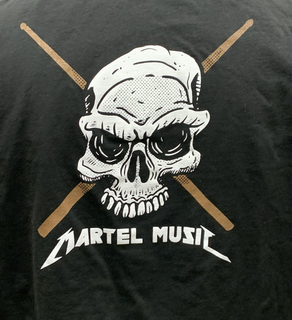 Martel Music Skull Logo T-shirt