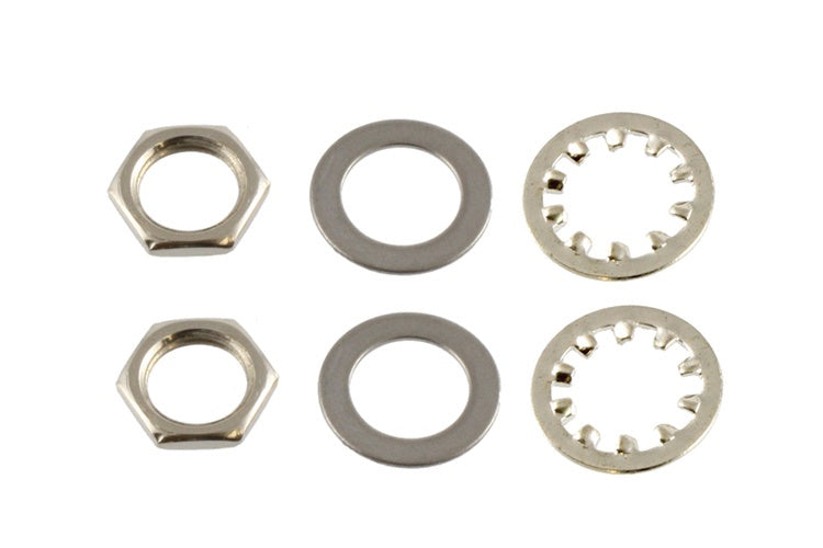 Nuts and Washers for US Pots and Jacks - No finish