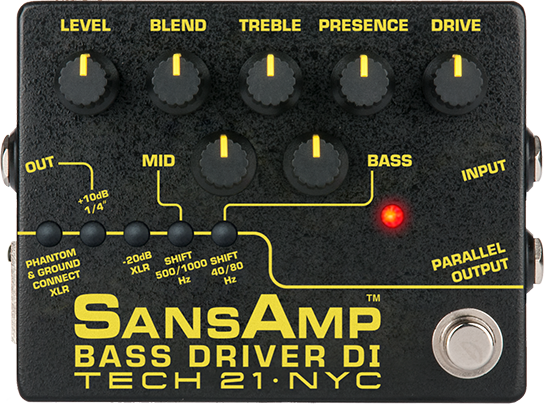 Tech 21 SansAmp Bass Driver DI (V2)