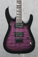 Jackson JS Series Dinky Arch Top JS32Q DKA HT, Transparent Purple Burst