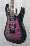 Jackson JS Series Dinky Arch Top JS32Q DKA HT, Transparent Purple Burst