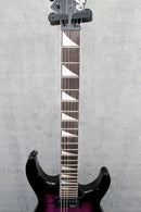 Jackson JS Series Dinky Arch Top JS32Q DKA HT, Transparent Purple Burst