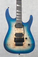 Mint Jackson MJ Series Dinky DKRP Transparent Blue Burst