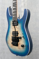 Mint Jackson MJ Series Dinky DKRP Transparent Blue Burst