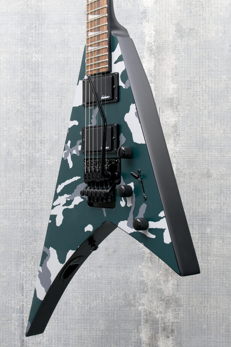 Jackson X Series Rhoads RRX24 Black Camo Demo Model