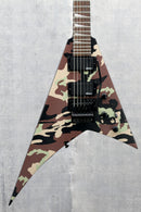 Jackson X Series Rhoads RRX24 Woodland Camo Demo Model