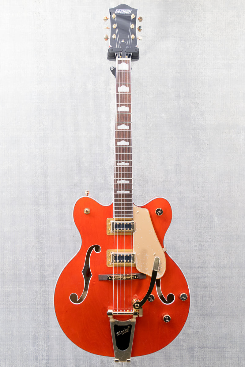 Gretsch G5422TG Electromatic Classic Hollow Body Double Cut with Bigsby, Orange Stain