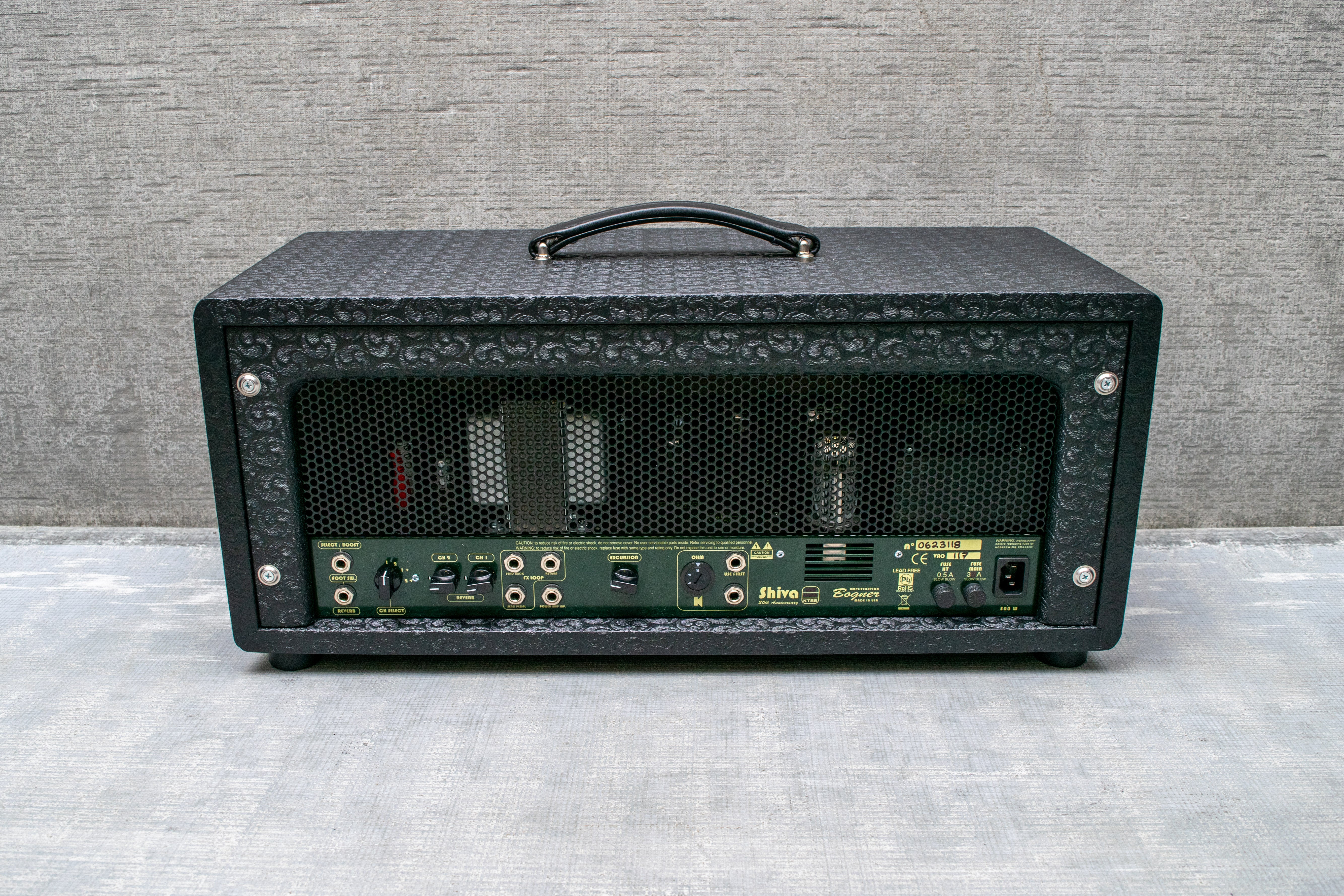 Bogner Shiva Head 20th Anniversary Model KT88 Dual Reverb